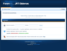 Tablet Screenshot of forum.jrti.com.br